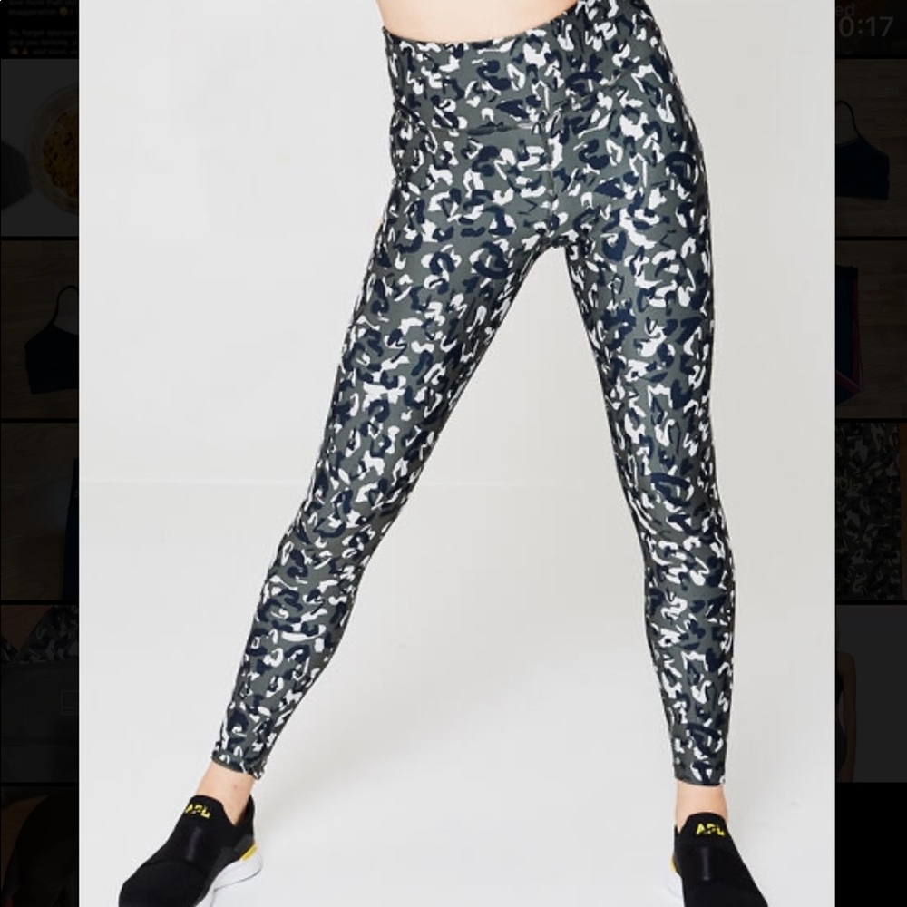 Soul by Soulcycle leopard camo leggings